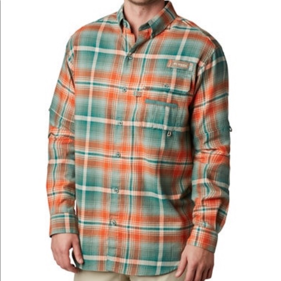 NWT! Columbia Sharptail Flannel Long Sleeve Shirt - Picture 2 of 8